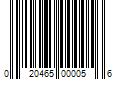 Barcode Image for UPC code 020465000056