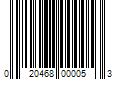 Barcode Image for UPC code 020468000053