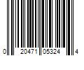 Barcode Image for UPC code 020471053244