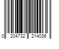 Barcode Image for UPC code 0204732214036