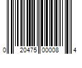 Barcode Image for UPC code 020475000084