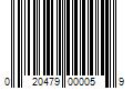 Barcode Image for UPC code 020479000059