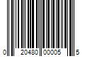 Barcode Image for UPC code 020480000055