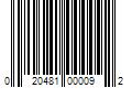 Barcode Image for UPC code 020481000092