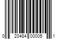 Barcode Image for UPC code 020484000051