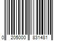 Barcode Image for UPC code 0205000831481