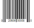 Barcode Image for UPC code 020509000080