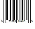 Barcode Image for UPC code 020525104809