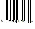 Barcode Image for UPC code 020525118684