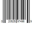 Barcode Image for UPC code 020525974969