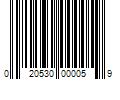 Barcode Image for UPC code 020530000059