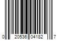 Barcode Image for UPC code 020536041827