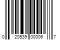 Barcode Image for UPC code 020539000067