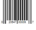 Barcode Image for UPC code 020547000097