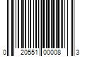 Barcode Image for UPC code 020551000083