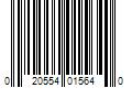 Barcode Image for UPC code 020554015640