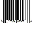 Barcode Image for UPC code 020554035624