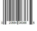 Barcode Image for UPC code 020554063665