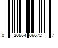 Barcode Image for UPC code 020554066727