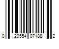 Barcode Image for UPC code 020554071882