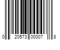 Barcode Image for UPC code 020573000078