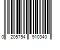 Barcode Image for UPC code 0205754910340