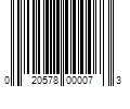 Barcode Image for UPC code 020578000073