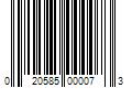 Barcode Image for UPC code 020585000073