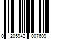 Barcode Image for UPC code 0205942007609