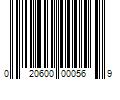 Barcode Image for UPC code 020600000569