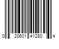 Barcode Image for UPC code 020601412804