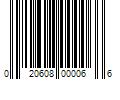 Barcode Image for UPC code 020608000066