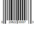 Barcode Image for UPC code 020622000073