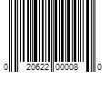 Barcode Image for UPC code 020622000080