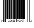 Barcode Image for UPC code 020623000072