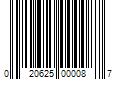 Barcode Image for UPC code 020625000087