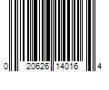 Barcode Image for UPC code 020626140164