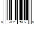 Barcode Image for UPC code 020626718950