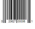 Barcode Image for UPC code 020627000061