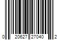 Barcode Image for UPC code 020627270402