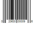 Barcode Image for UPC code 020630000096