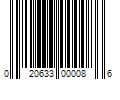 Barcode Image for UPC code 020633000086