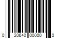 Barcode Image for UPC code 020640000000