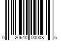 Barcode Image for UPC code 020640000086