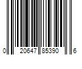 Barcode Image for UPC code 020647853906