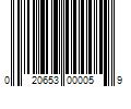 Barcode Image for UPC code 020653000059