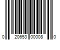 Barcode Image for UPC code 020653000080