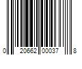 Barcode Image for UPC code 020662000378