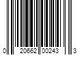 Barcode Image for UPC code 020662002433