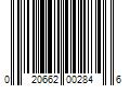 Barcode Image for UPC code 020662002846